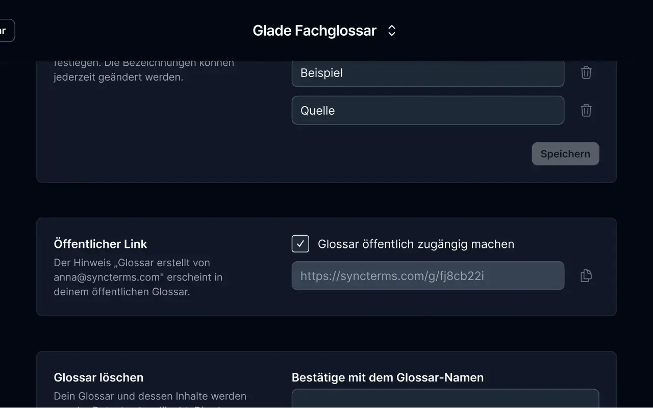 syncTerms öffentliches Glossar